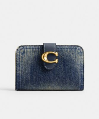 タビー ウォレット・ラブド デニム | COACH/コーチ | 三越伊勢丹